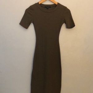 SNAP Fitted T-shirt Dress